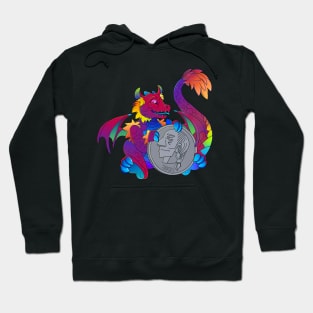 Gay Pride Pocket Dragon Hoodie